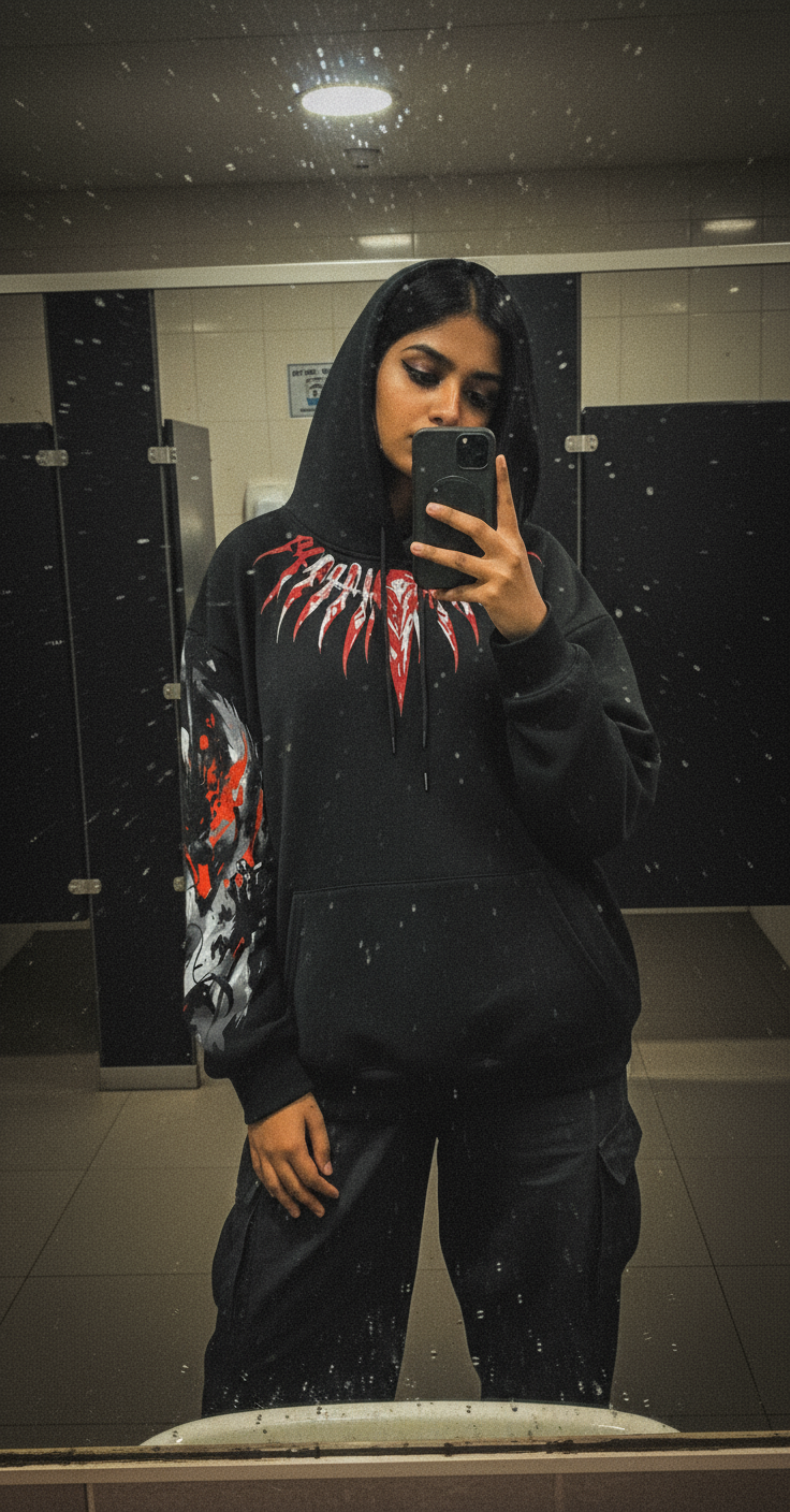 Metro/mall bathroom gritty - authentic Indian